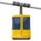 Aerial Tramway emoji on Apple